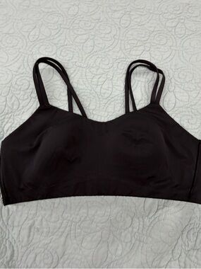 lululemon athletica Black Double-Strap Seamless Bralette